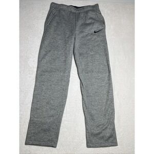 Nike Dri-FIT Athletic Jogger Sweatpants Men's Medium Heather Gray Warm-up EUC